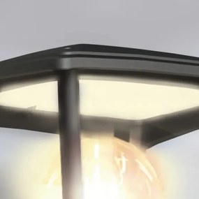 Steinel 084769 - Kültéri fali lámpa érzékelővel L10S 1xE27/15W/230V IP44