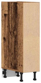vidaXL “Riga” Alsószekrény Régi fa 20x44,5x81,5 cm Gépelt fa