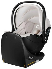 Lionelo - Forgatható autósülés bázissal MOXIE SET i-Size 40-87 cm Homokbézs