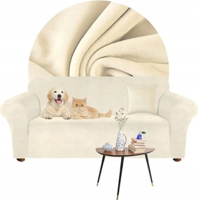 Kanapé Huzat Sarok Kanapé Rugalmas Velúr Plüss 145-185 Oeko Tex