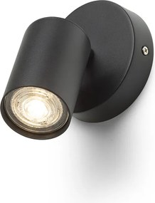 RENDL DUDE R felületre szerelhető fekete 230V LED GU10 9W