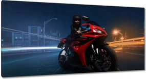 Képek 115x55 Piros motorkerékpár versenyautó