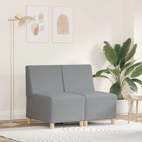 Karfa Nélküli Modularis Kanapé Egység 2 pcs Világosszürke