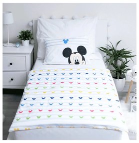 Pamut ágyneműhuzat babaágyhoz 100x135 cm Mickey – Jerry Fabrics