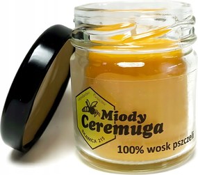 Természetes Méhviasz Gyertya Befőttesüvegben Üveg Illatgyertya 40