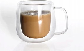 Duplafalú üveg 250ml boroszilikát üvegből