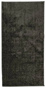 ISTAN antracitszürke hosszú szálú fényes szőnyeg 100 x 200 cm