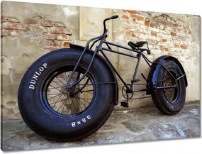 Vászonkép 90x60 Hipszter kerékpár