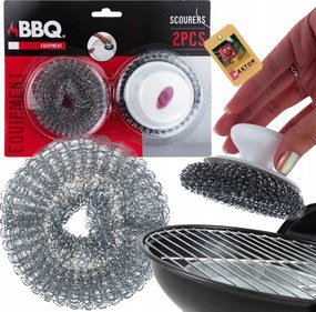 Grillszivacs Huzal Mosogatószivacs Súroló Grillrács
