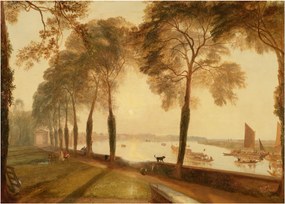 Üveg kép - Joseph Mallord William Turner, Mortlake Terrace, reprodukciók (70x50 cm)