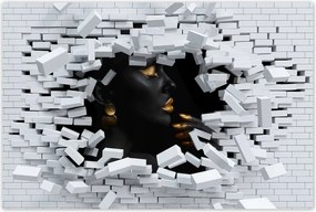 Poszterek 90x60 Smink gazdag arany