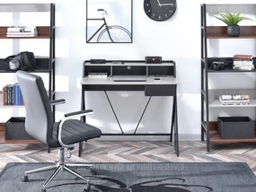 PC asztal Aspart (beton + fekete). 1109724