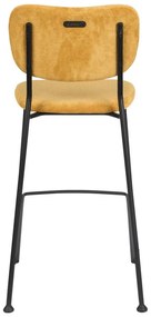 Okkersárga bárszék szett 2 db-os 92 cm Benson – Zuiver