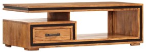 Tömör akácfa dohányzóasztal 100 x 45 x 33 cm