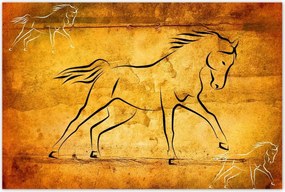 Poszterek 120x80 Galoppozó ló