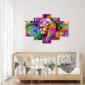 Kép - Oroszlán 3D-s képe (150x105 cm)