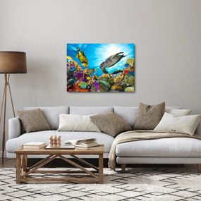 Egy korallzátony képe (70x50 cm)