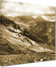 Vászonkép 50x50 Tátra Lengyel hegyek Kilátás