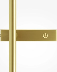 Maytoni modern fali lámpa touch fehér sárgaréz mymod285wl-l10bs3k