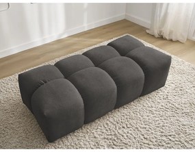 Sötétszürke zsenília lábtartó Everest – Bobochic Paris