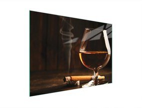 Üveg Vágódeszka 30x22 Bor Edzett Üveg