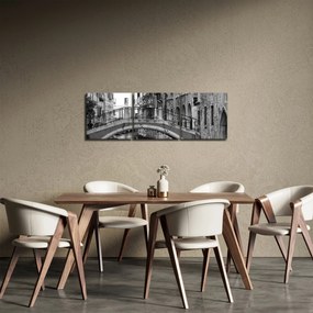 Kép - Velencére néző kilátás (órával) (90x30 cm)
