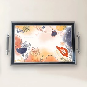 Üveg tálca, 38×24 cm – TPG9795