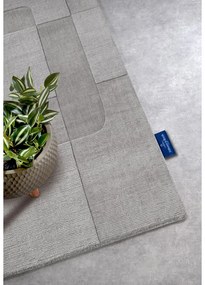 Szürke kézi szövésű gyapjú futószőnyeg 80x250 cm Charlotte – Villeroy&amp;Boch