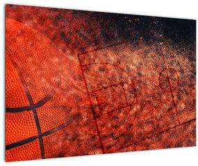 Kép - Kosárlabda labda (90x60 cm)