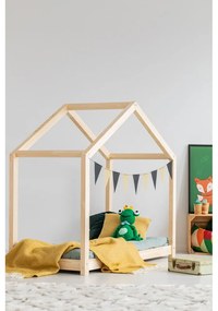 Fenyőfa házikó gyerekágy 90x200 cm Mila RM - Adeko