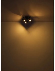 Globo 57914-3 - Spotlámpa ALLVI 3xGU10/25W/230V fekete