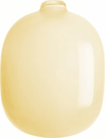 Üveg Váza Sárga 12,5 CM Egyedi Virágokhoz És Dekorációhoz