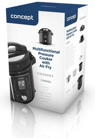 Concept CK8000 multifunkciós gyorsfőző főzőfülkeCOOKERY