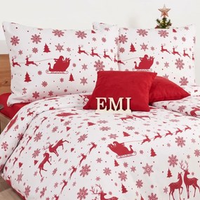 Flanel lepedők Mikulás EMI