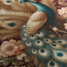 Kép – Elegáns páva (120x50 cm)