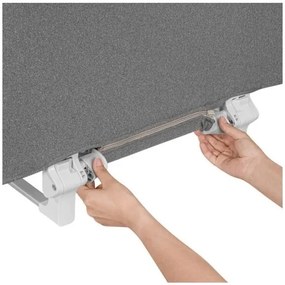 Lionelo - Biztonsági ágy korlát LORA söt. szürke