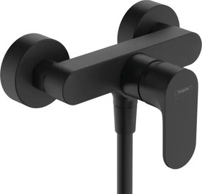 Zuhany csaptelep Hansgrohe Rebris S zuhanyszett nélkül 150 mm matt fekete 72640670