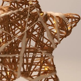 Brilagi - LED karácsonyi dekoráció LED/2xAA 30x28 cm csillag