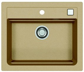 ALVEUS 1131994 - Mosogató ATROX 59x50 cm gránit/bézs