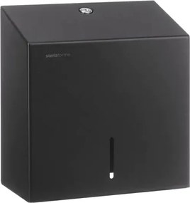 Négyzet alakú WC-papír tartó Stella R1 matt fekete 21.501A-B