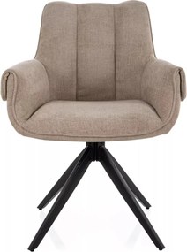 Gio forgatható étkezőszék bézs