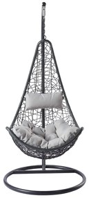 Függesztett fotel Roda (sötétszürke + szürke) . 1106340