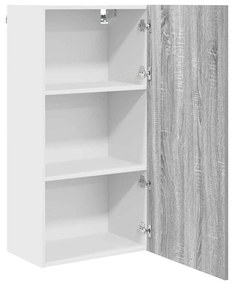 Függő szekrény Riga Szürke Sonoma és fehér 50 x 31 x 100 cm