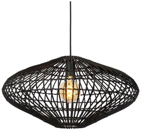 Lucide 03435/56/30 - Csillár zsinóron MAGALI 1xE27/40W/230V fekete