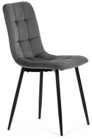 Étkezőszék garnitúra CT-281 GREY4, 4 db