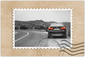 Poszterek 90x60 Bmw fekete X6