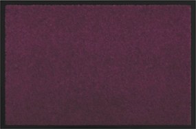vidaXL Ajtószőnyeg Bordó 60 x 40 x 1.2 cm Mackófleece
