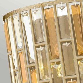 Hinkley Lighting GEMMA HK-GEMMA2-A-SL Fali lámpa 2x60W/E14