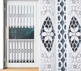 Jacquard függöny vitrázs függönyök mintával 107806, méret 300x60m (kész)