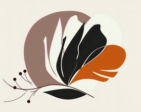 Poszter 50x40cm Növényi elegancia